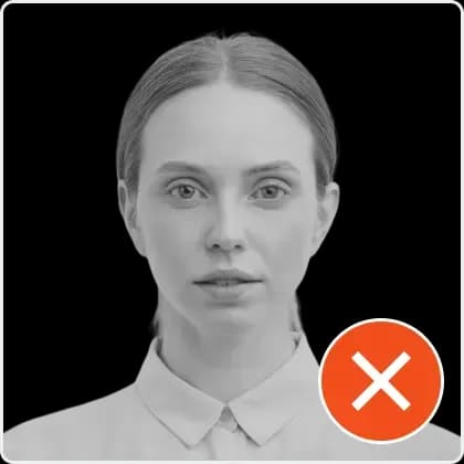 Rejected DS-160 Photo - Busy Background